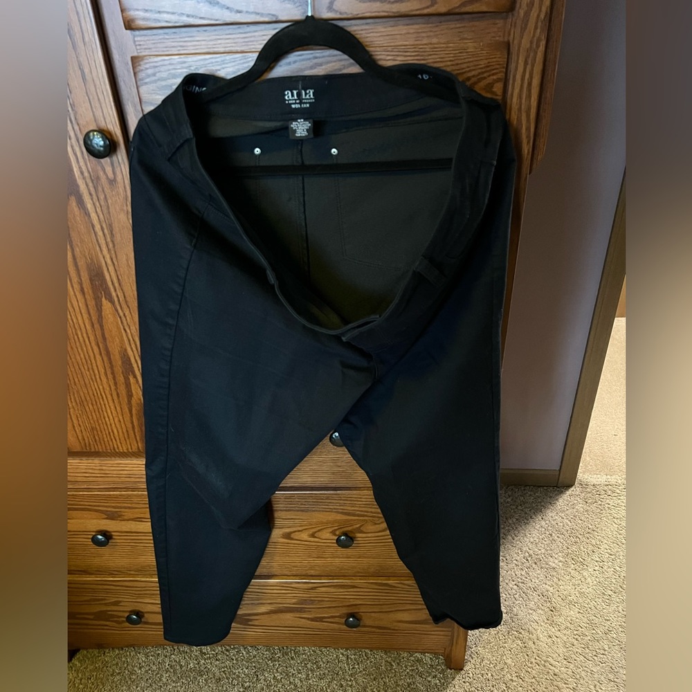 A.N.A black jeggings size 16W ,